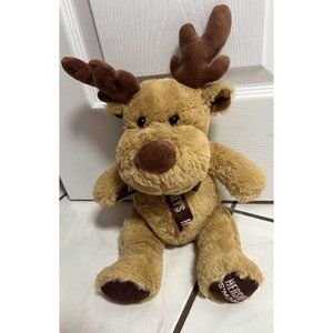 Lot 2 Hersheys Plush Reindeer Maple & Cow Animal